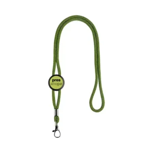 Lanyard tubular para empresas e eventos, personalização a cores