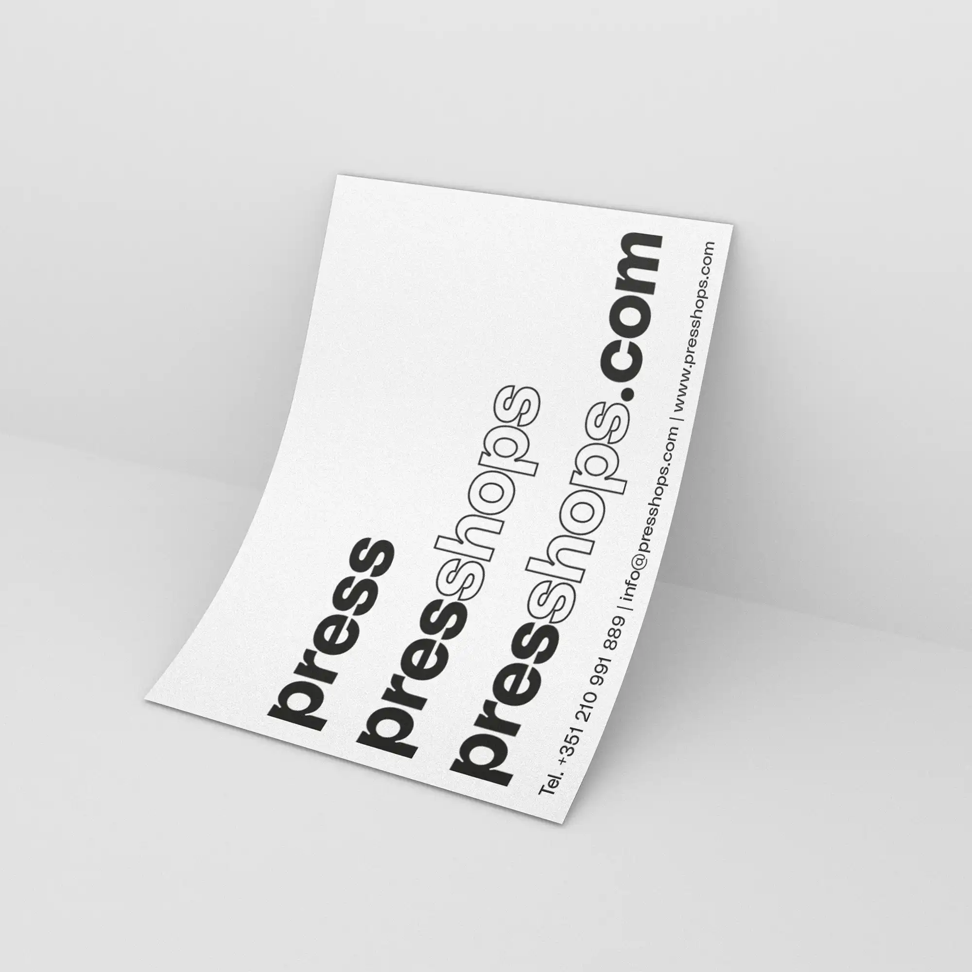 Cartazes personalizados para eventos, impressão profissional