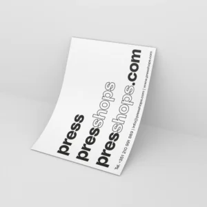 Cartazes personalizados para eventos, impressão profissional